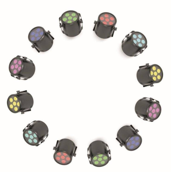 Fractal Lights PAR LED 6X4W BATT