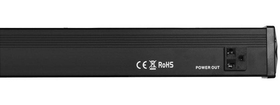 Belka BAR LED FRACTAL 24X3W Black + Pilot