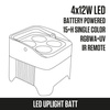 Fractal Lights UPLIGHT BATT 6x15 W RGBWA+UV