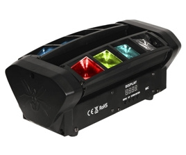 Fractal Lights Mini Partyscope 8x3W RGBW – efekt LED