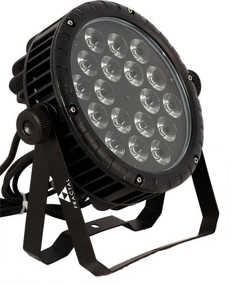 Reflektor LED Fractal Lights Par 18x10W IP65 RGBW 4w1