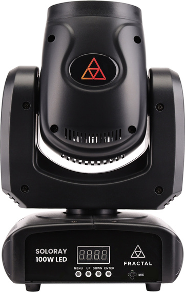 Ruchoma głowa LED Fractal Lights Soloray 100W z ringiem LED