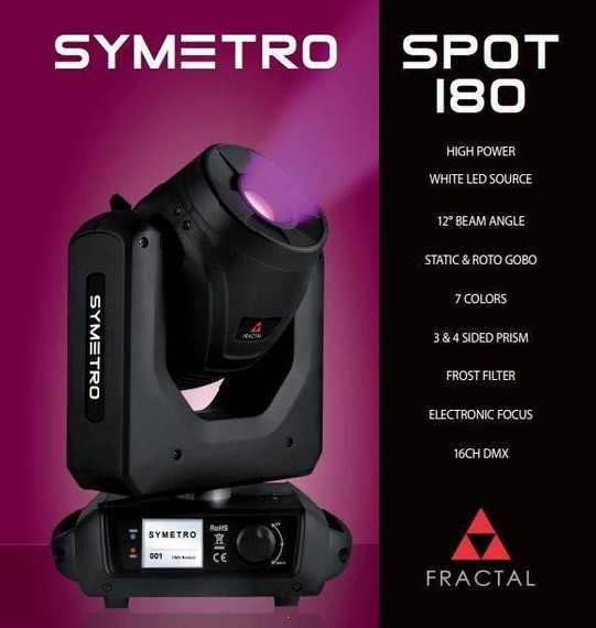 Fractal Lights SYMETRO 180 SPOT głowa ruchoma