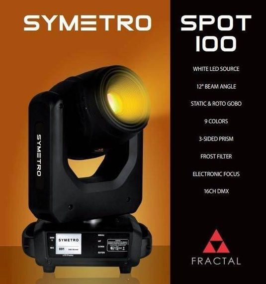 Fractal Lights SYMETRO 100 SPOT głowa ruchoma