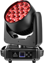 Fractal Lights SOLORAY 19x12W Zoom Moving Head Light - lampa LED