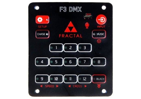 Fractal Lights F3 Control – sterownik DMX do oświetlenia scenicznego