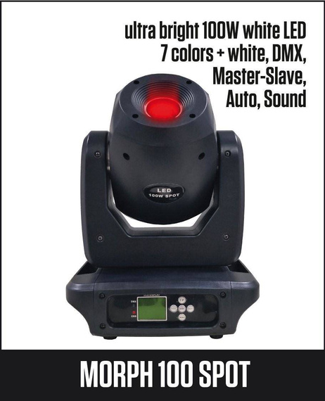 Fractal Lights Morph Spot 100W – ruchoma głowa LED