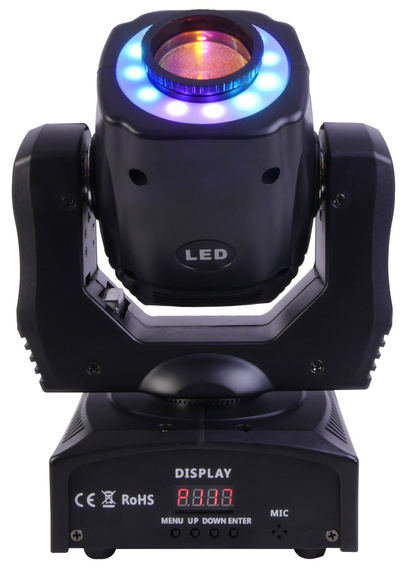 Fractal Lights Mini Gobo Spot 60W – ruchoma głowa LED