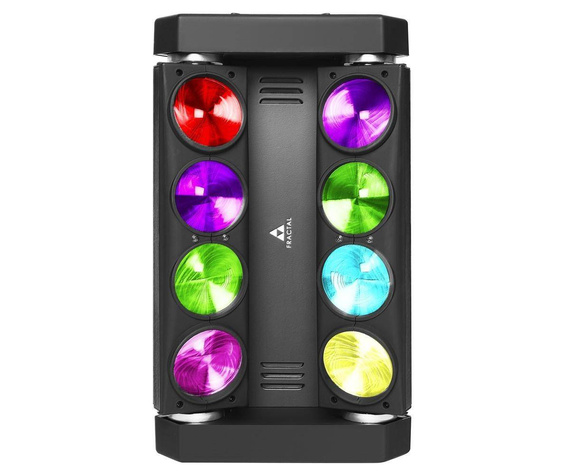 Fractal Lights PARTYSCOPE – efekt świetlny LED 8x10W