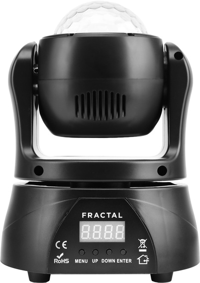 Głowa sceniczna Fractal Lights Duoray Laserscope z laserem i kalejdoskopem