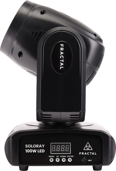 Ruchoma głowa LED Fractal Lights Soloray 100W z ringiem LED