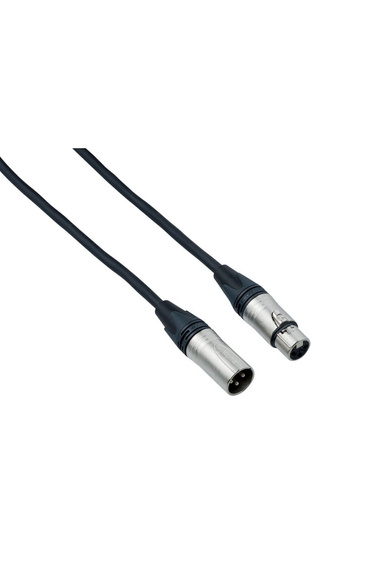 Bespeco DMX005N - kabel cannon męski na cannon żeński 3PN, 5m