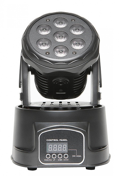 Ruchoma głowa LED Fractal Lights Mini Moving Head 7x10W RGBW