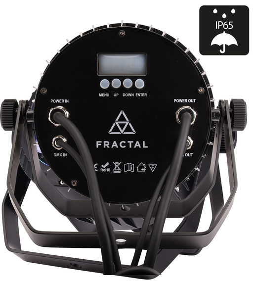 Fractal Lights OPTIRAY 18x18W RGBWA UV 6in1 LED IP65 Waterproof - lampa LED
