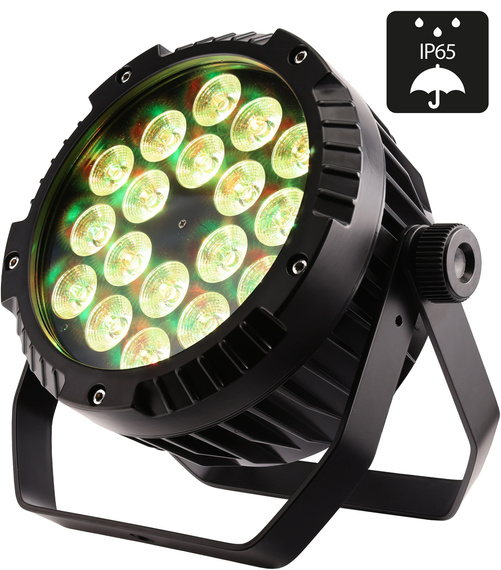 Fractal Lights OPTIRAY 18x15W RGBWA 5in1 LED PAR IP65 Waterproof - lampa LED