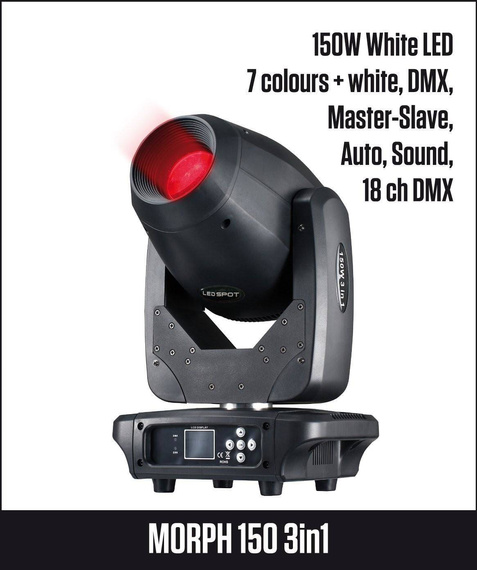 Fractal Lights MORPH 150 W Moving Head 3 in 1