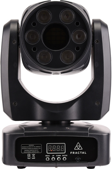 Fractal Lights Symetro – ruchoma głowa LED 100W + 6x4W